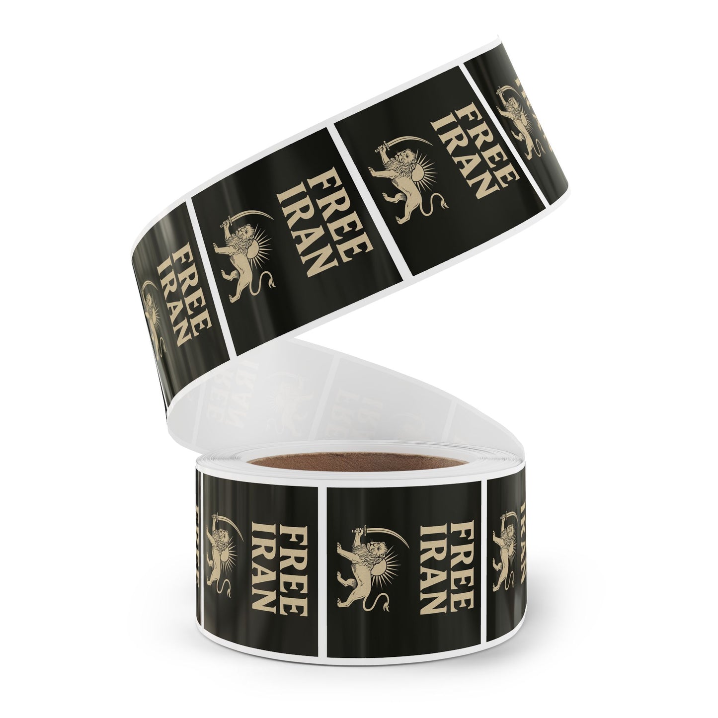 Free Iran - Sticker Rolls ($1.46 - $0.48 per sticker)