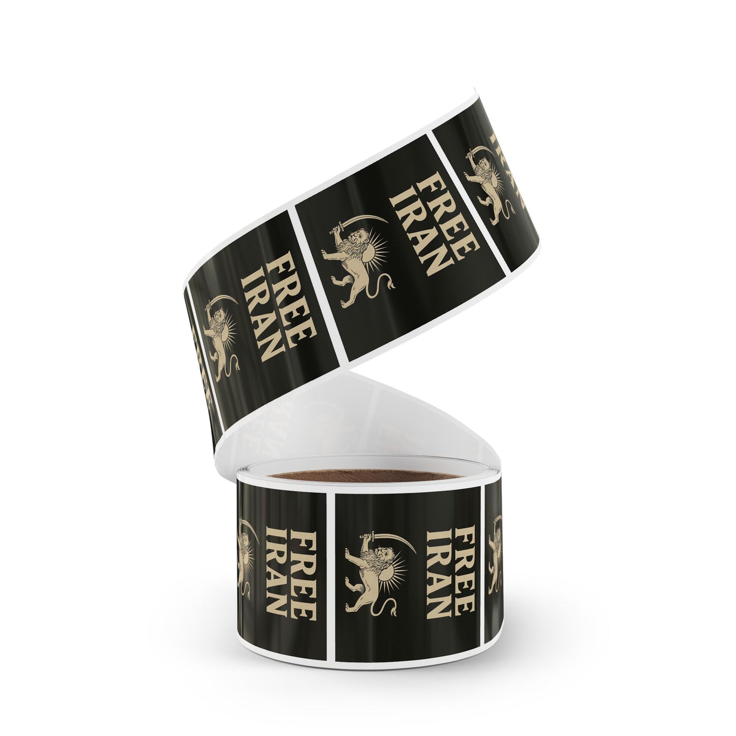 Free Iran - Sticker Rolls ($1.46 - $0.48 per sticker)