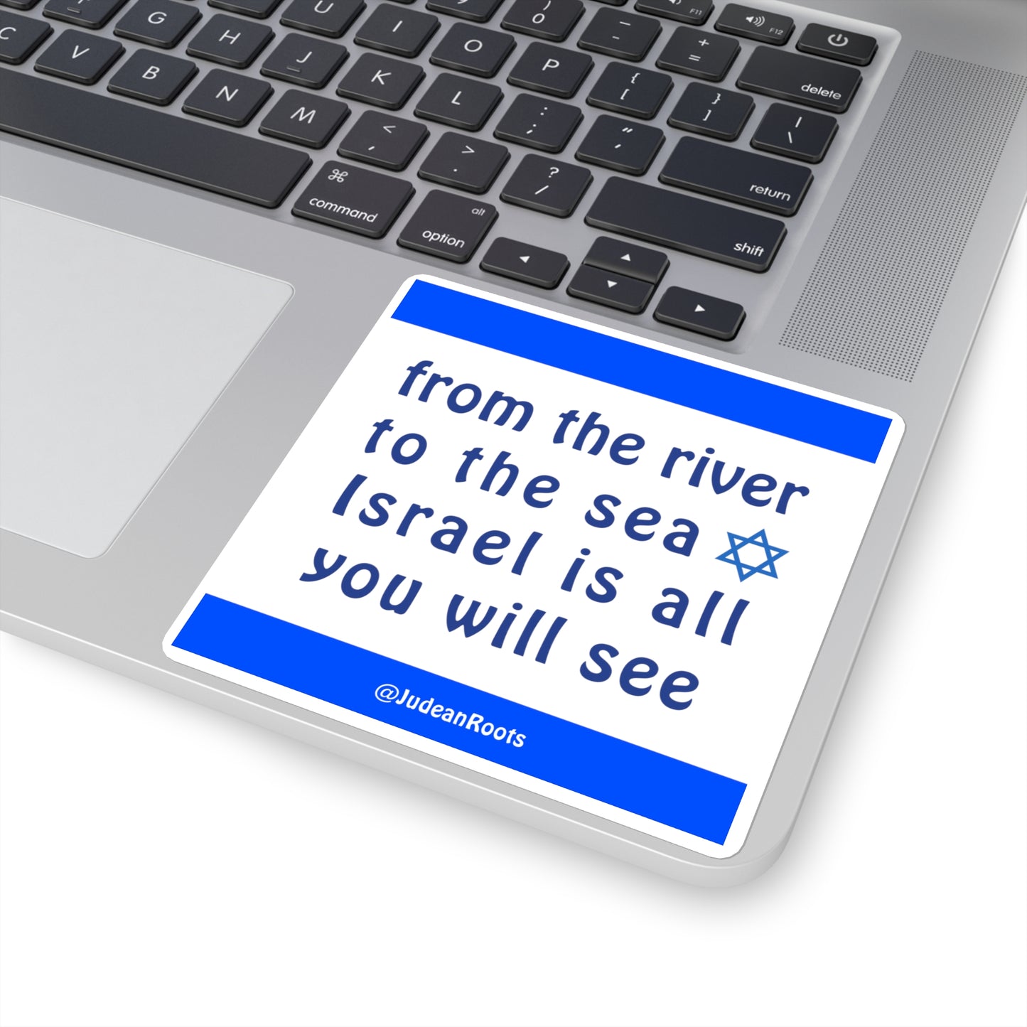 From the River to the Sea Israel is all you will see - Square Stickers