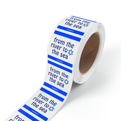 From the River to the Sea - Sticker Rolls ($1.46 - $0.48 per sticker)