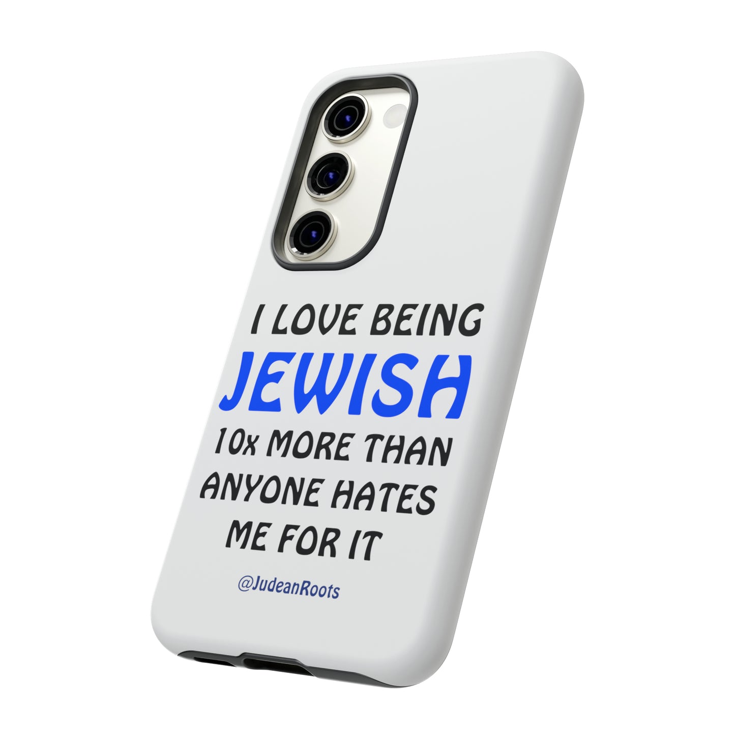 I love being Jewish - Tough Phone Cases