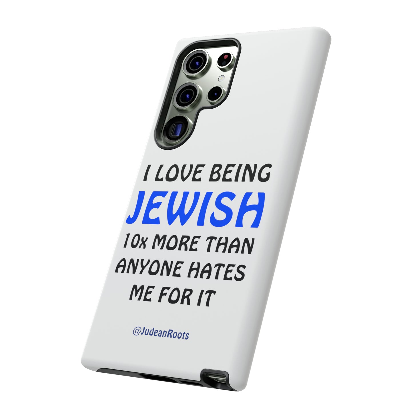 I love being Jewish - Tough Phone Cases