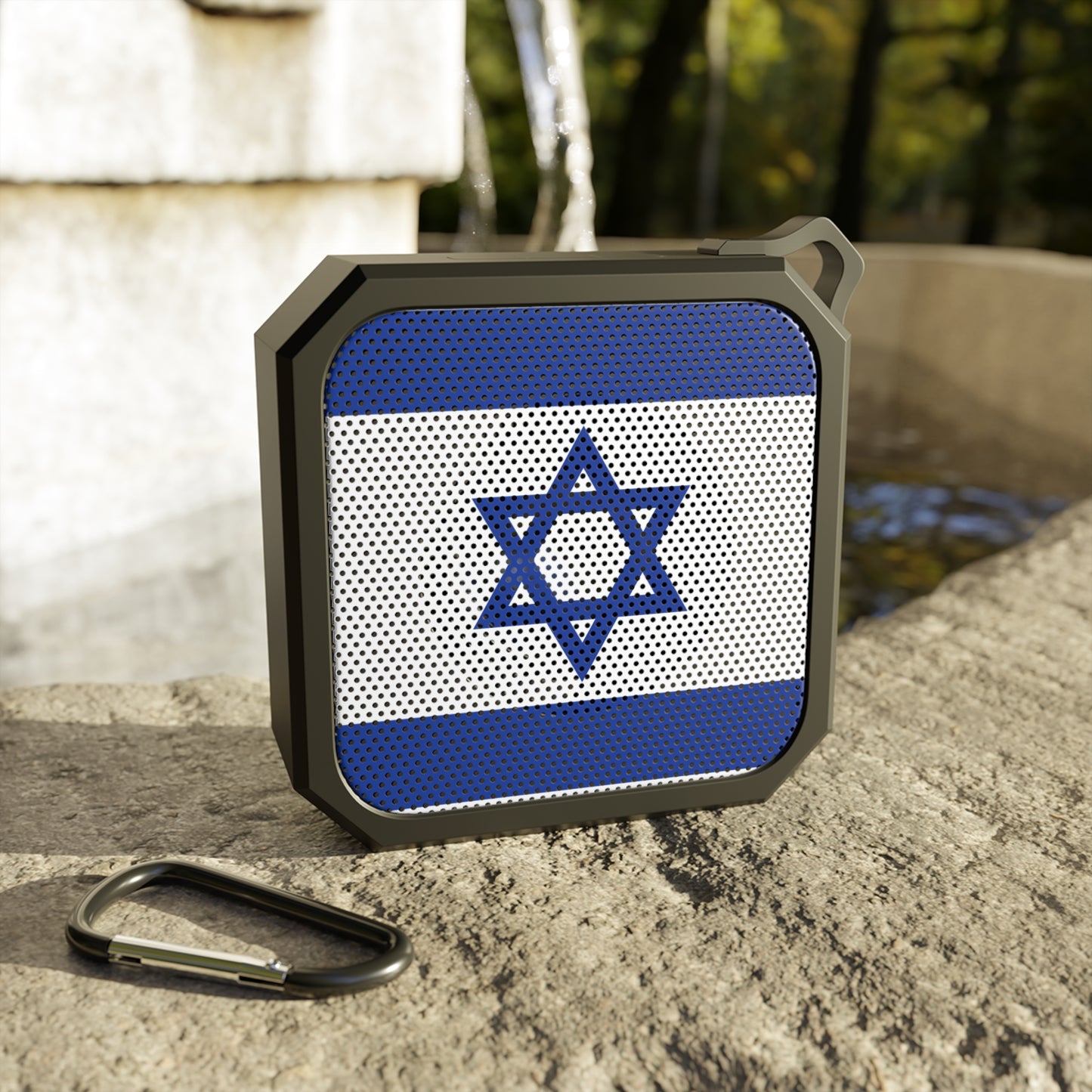 Israel Flag - Outdoor Bluetooth Speaker