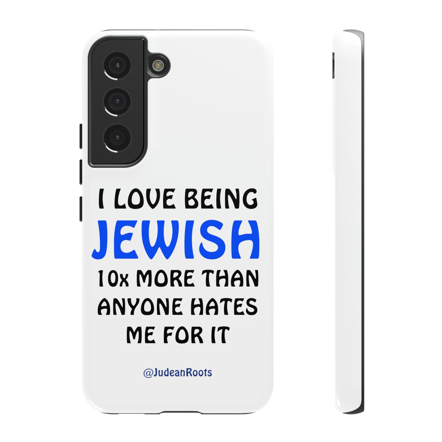 I love being Jewish - Tough Phone Cases