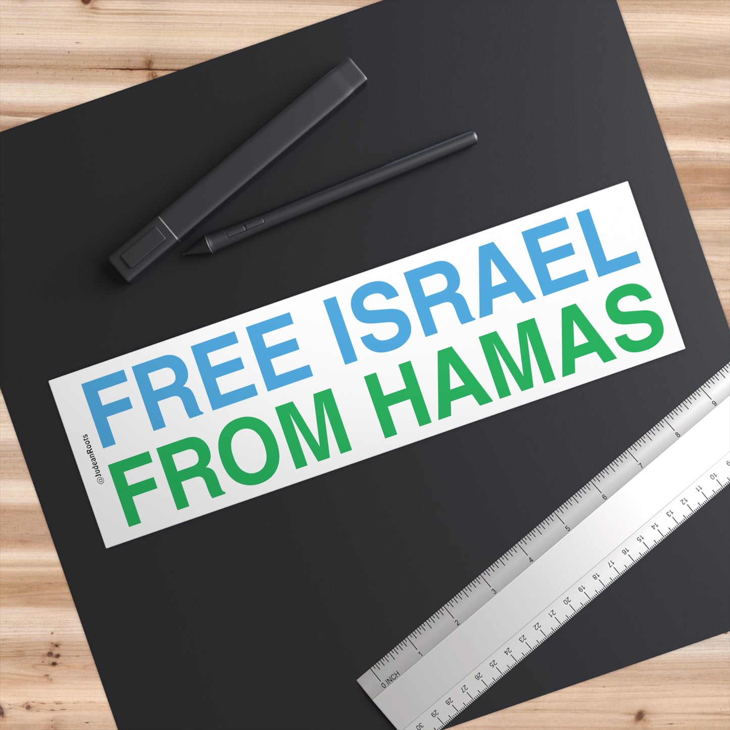 Free Israel From Hamas - Bumper Stickers