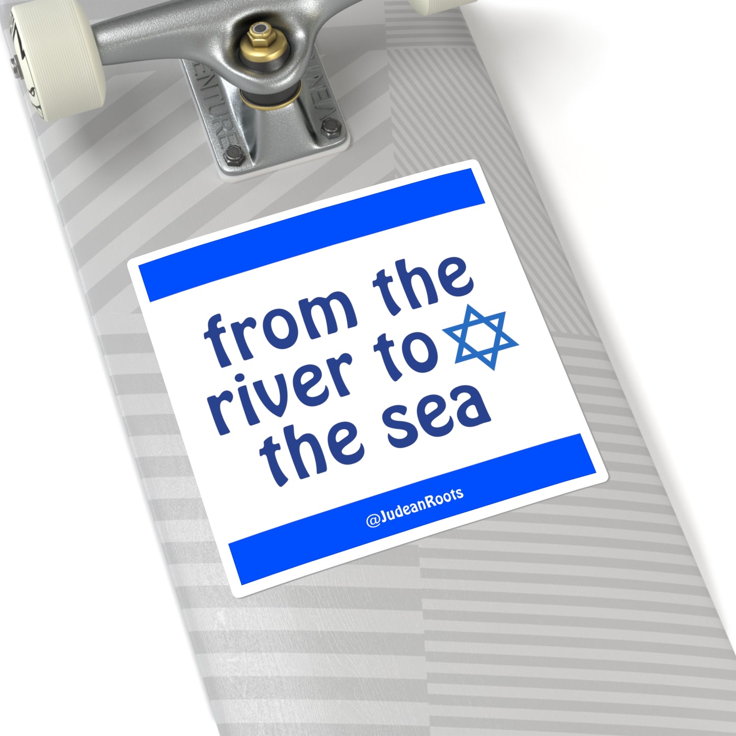 From the River to the Sea - Square Stickers