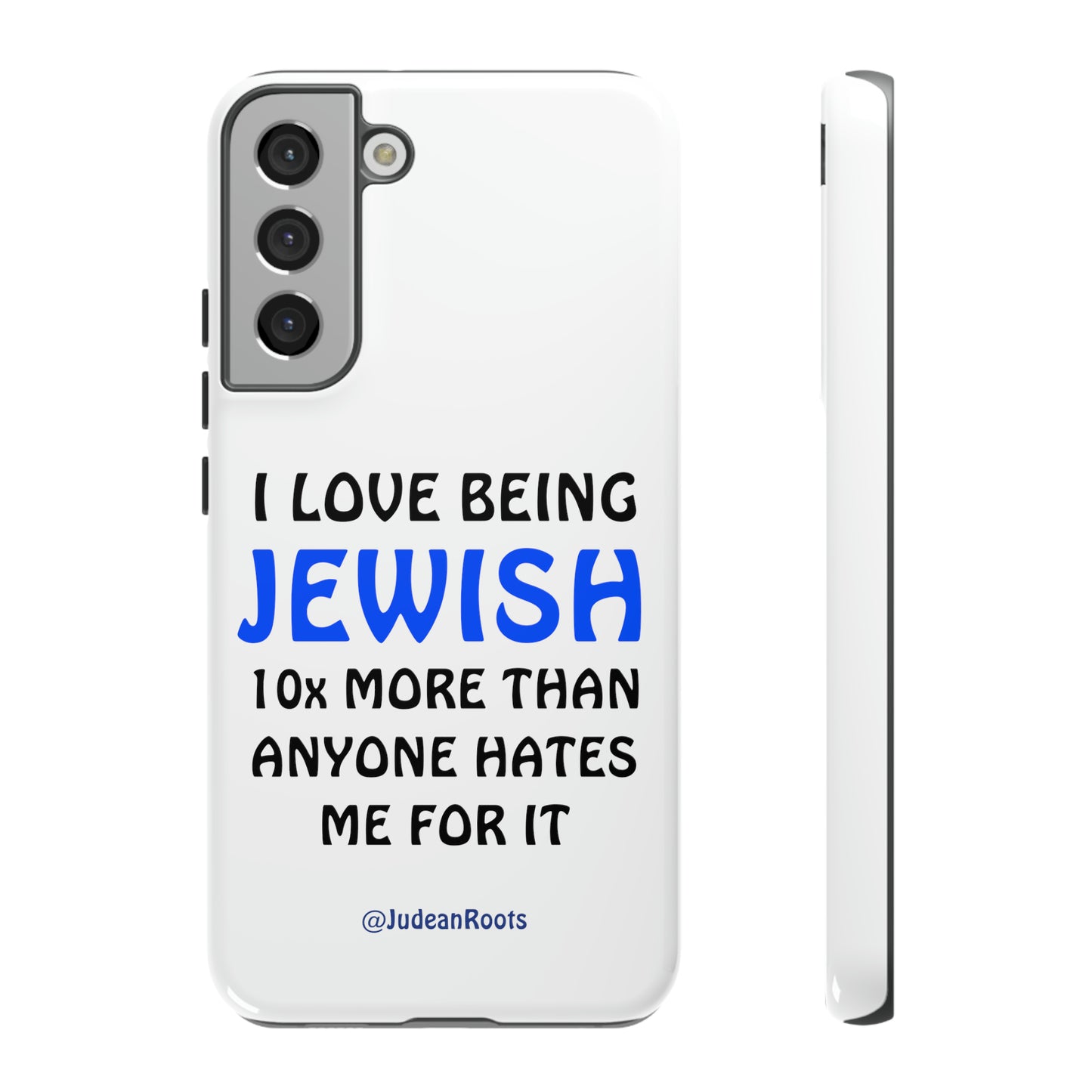 I love being Jewish - Tough Phone Cases