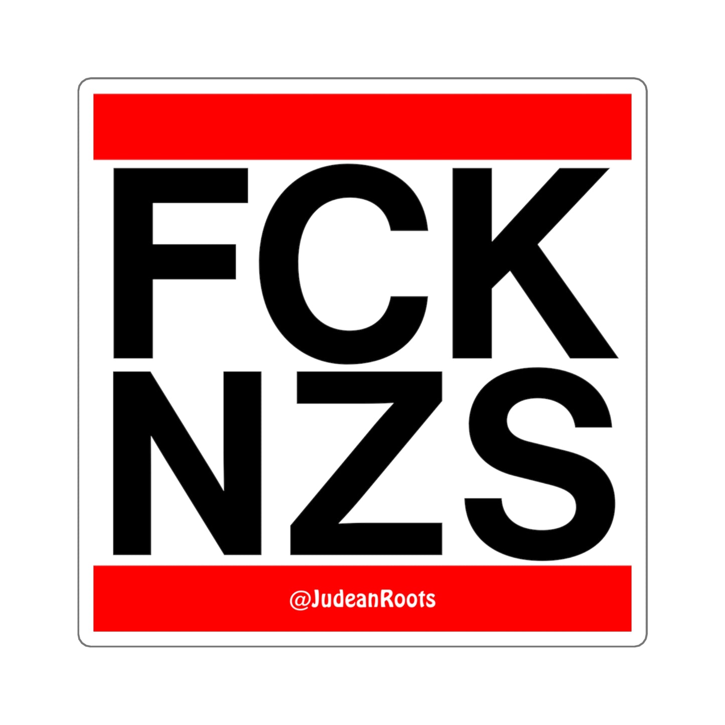 FCK NZS - Square Stickers