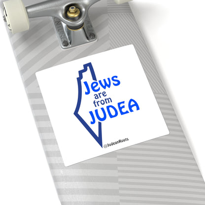 Jews are from Judea (v2) - Square Stickers