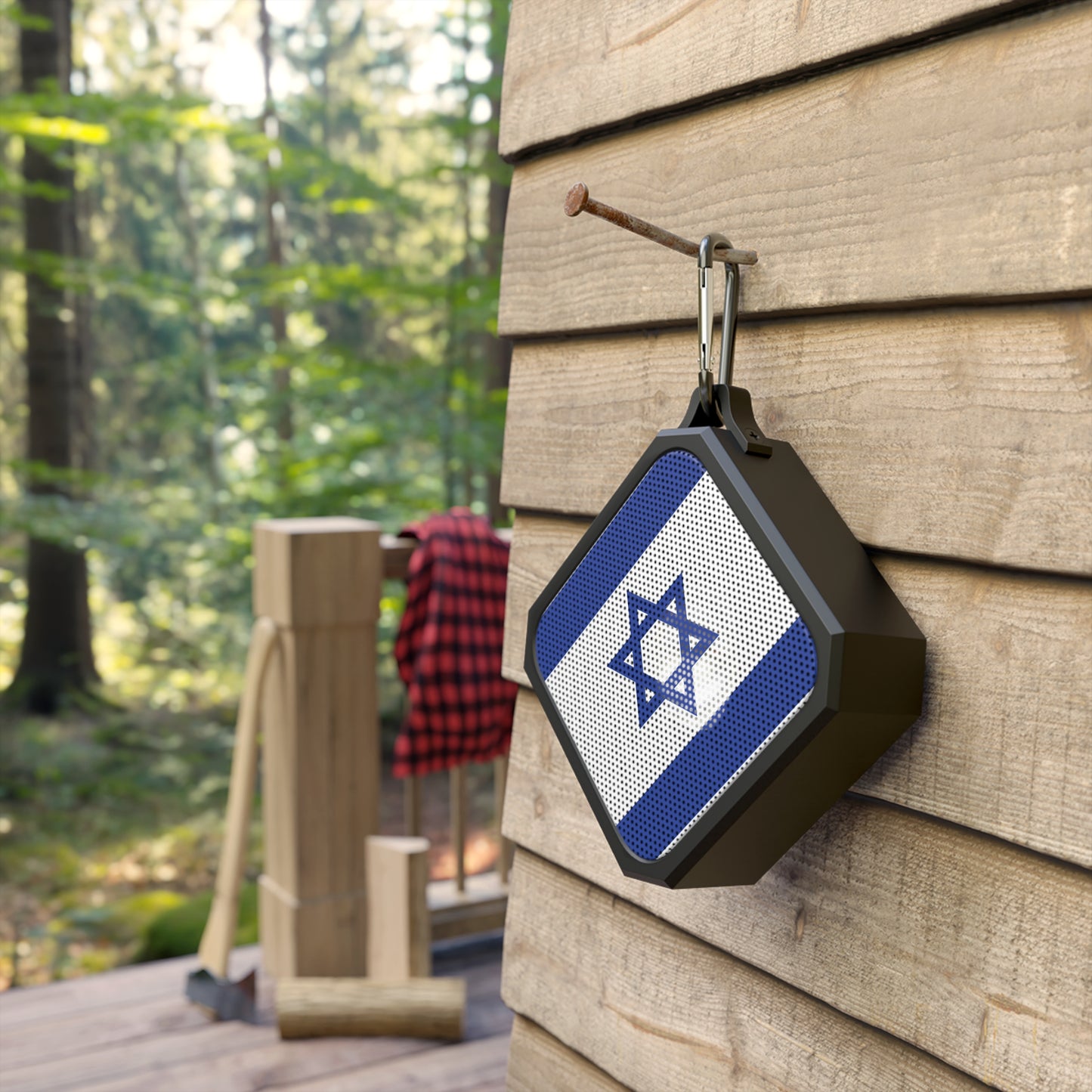 Israel Flag - Outdoor Bluetooth Speaker