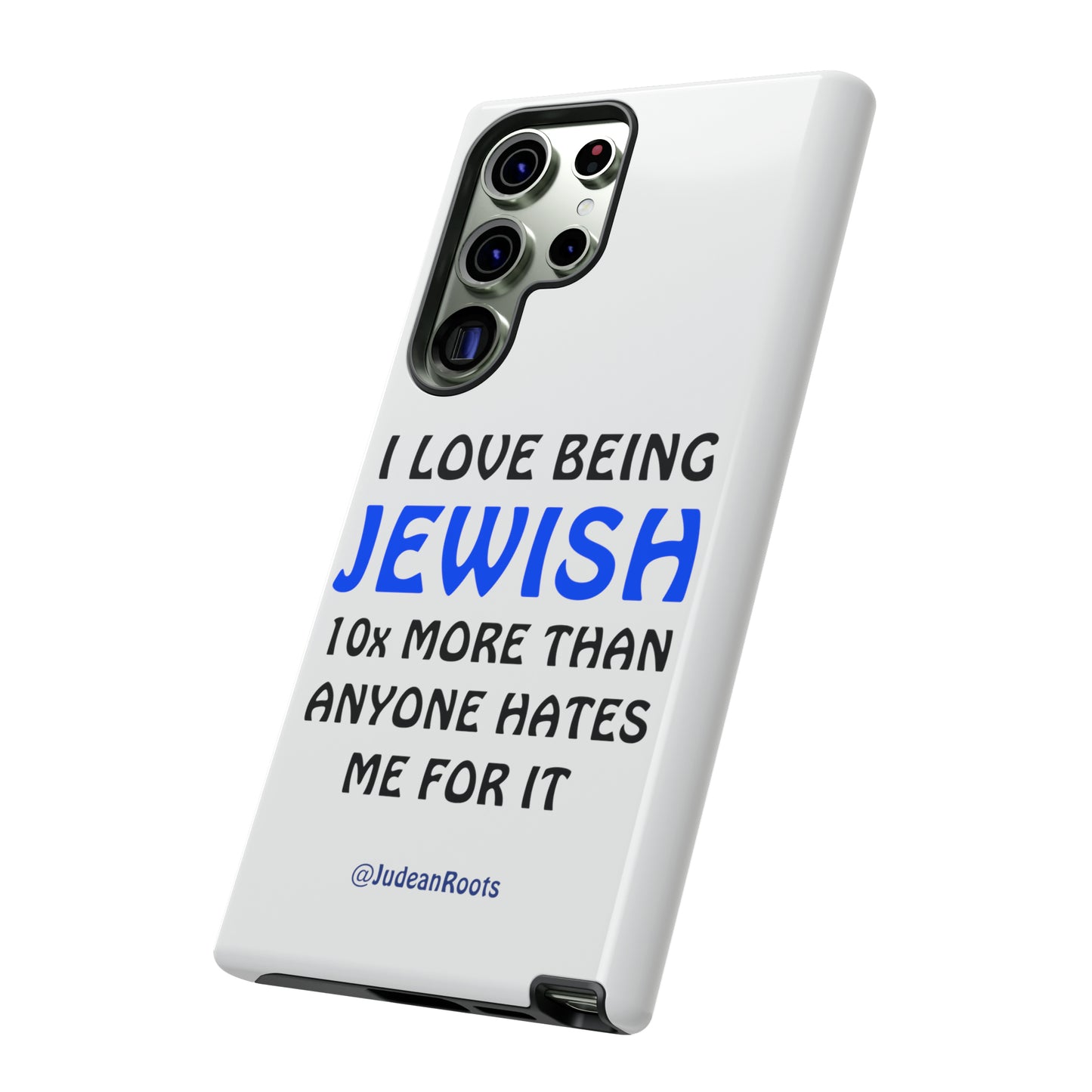 I love being Jewish - Tough Phone Cases