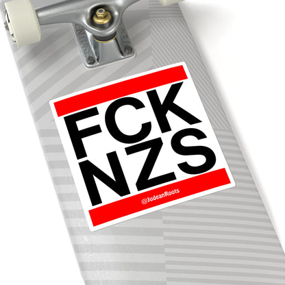 FCK NZS - Square Stickers