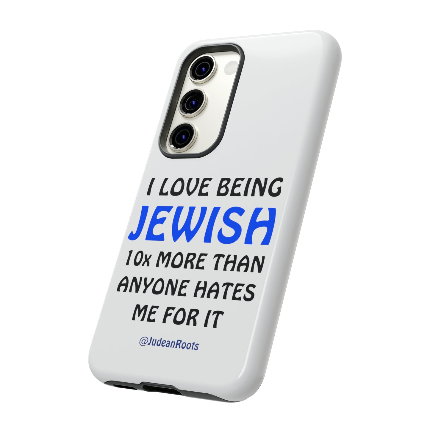 I love being Jewish - Tough Phone Cases