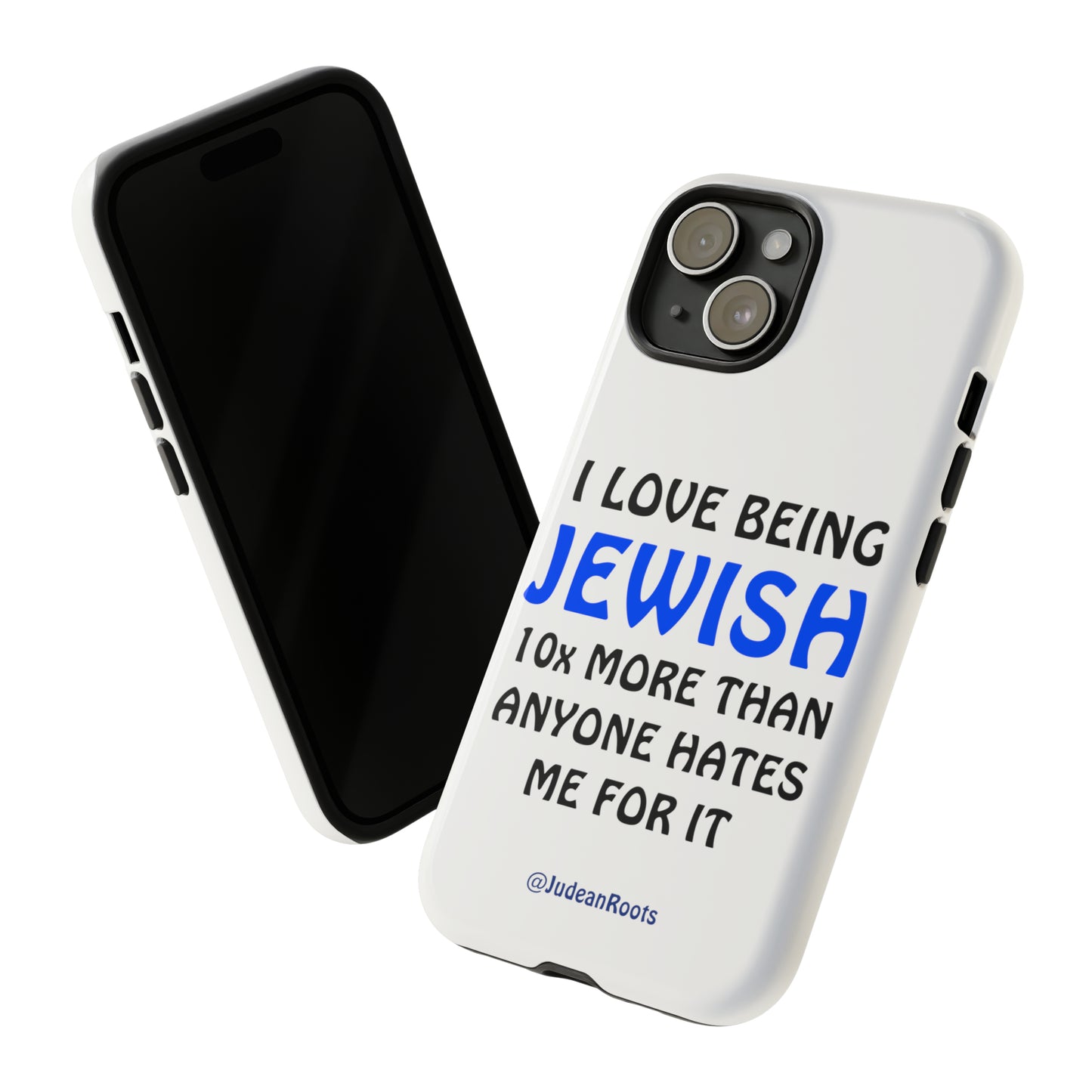 I love being Jewish - Tough Phone Cases