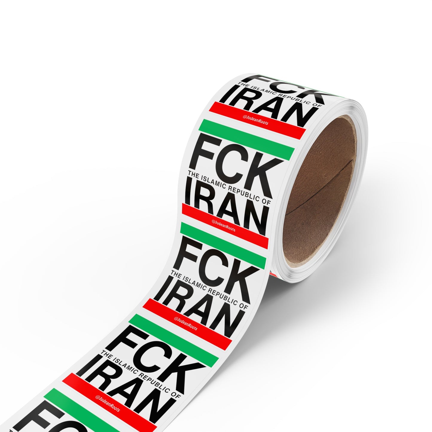 FCK IRAN - Sticker Rolls ($1.46 - $0.48 per sticker)