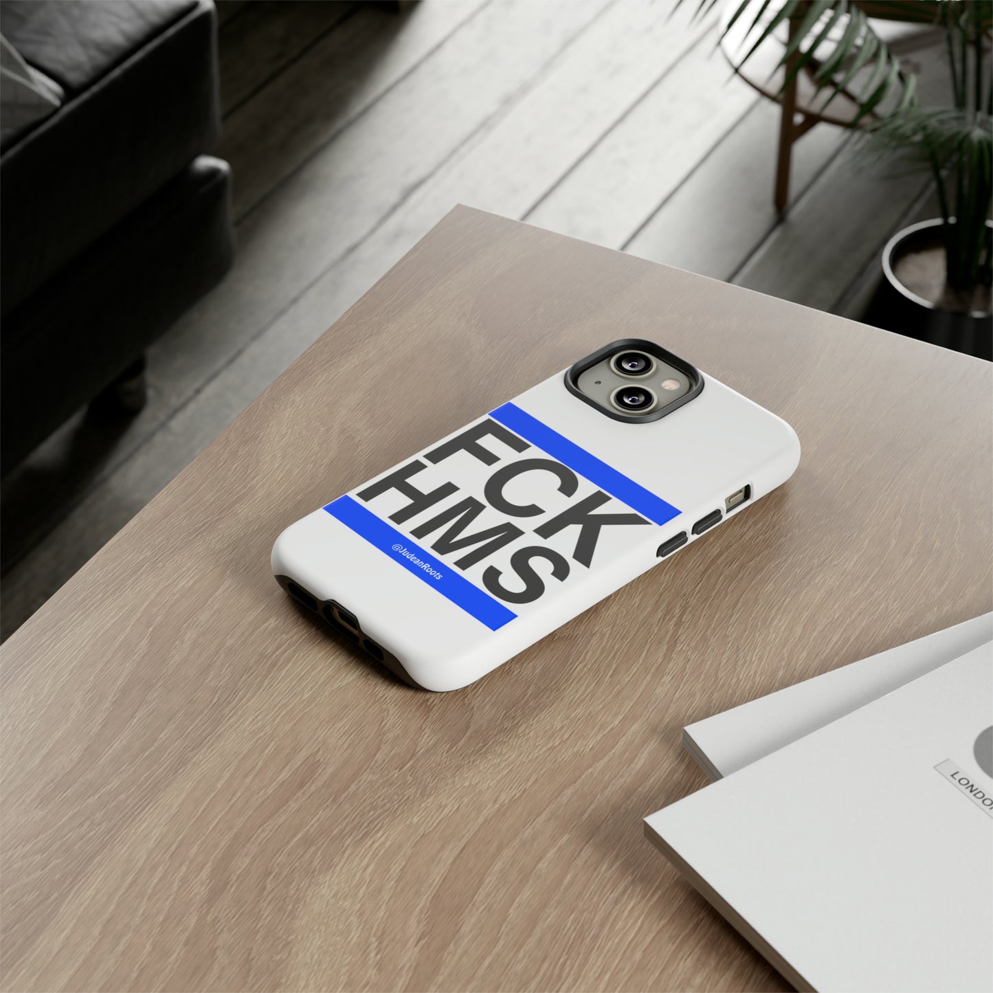 FCK HMS (blue) - Tough Phone Cases