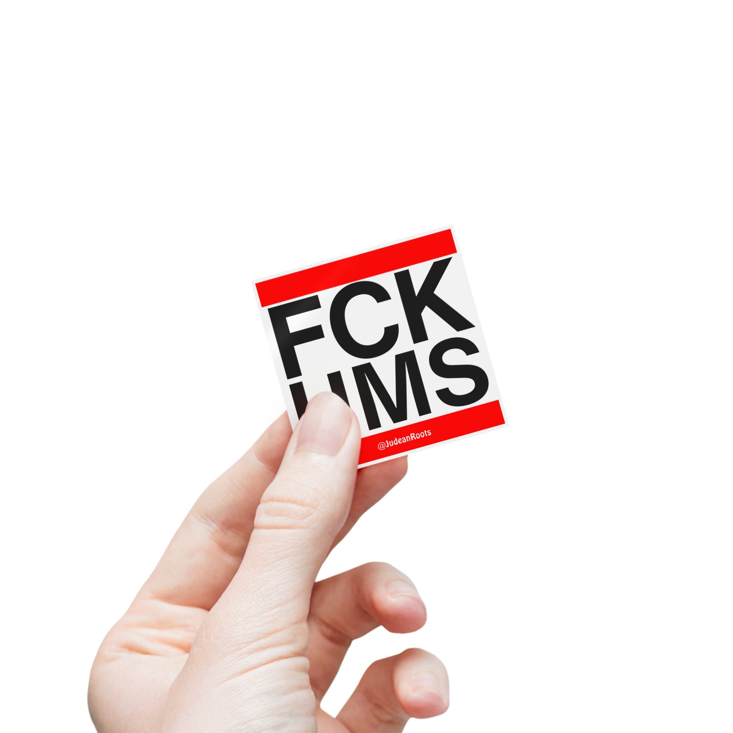 FCK HMS (red) - Sticker Rolls ($1.46 - $0.48 per sticker)