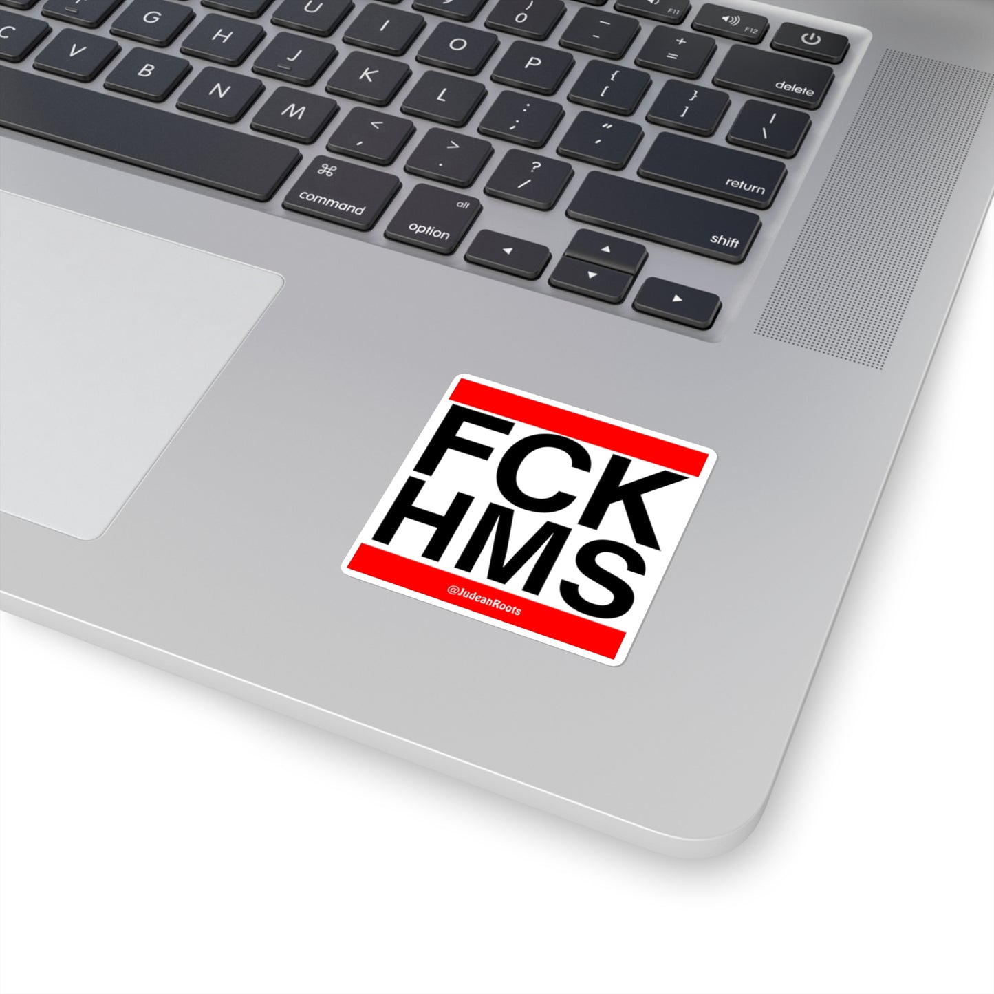 FCK HMS (red) - Square Stickers