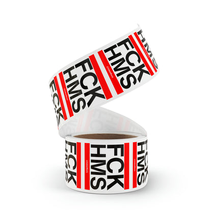 FCK HMS (red) - Sticker Rolls ($1.46 - $0.48 per sticker)