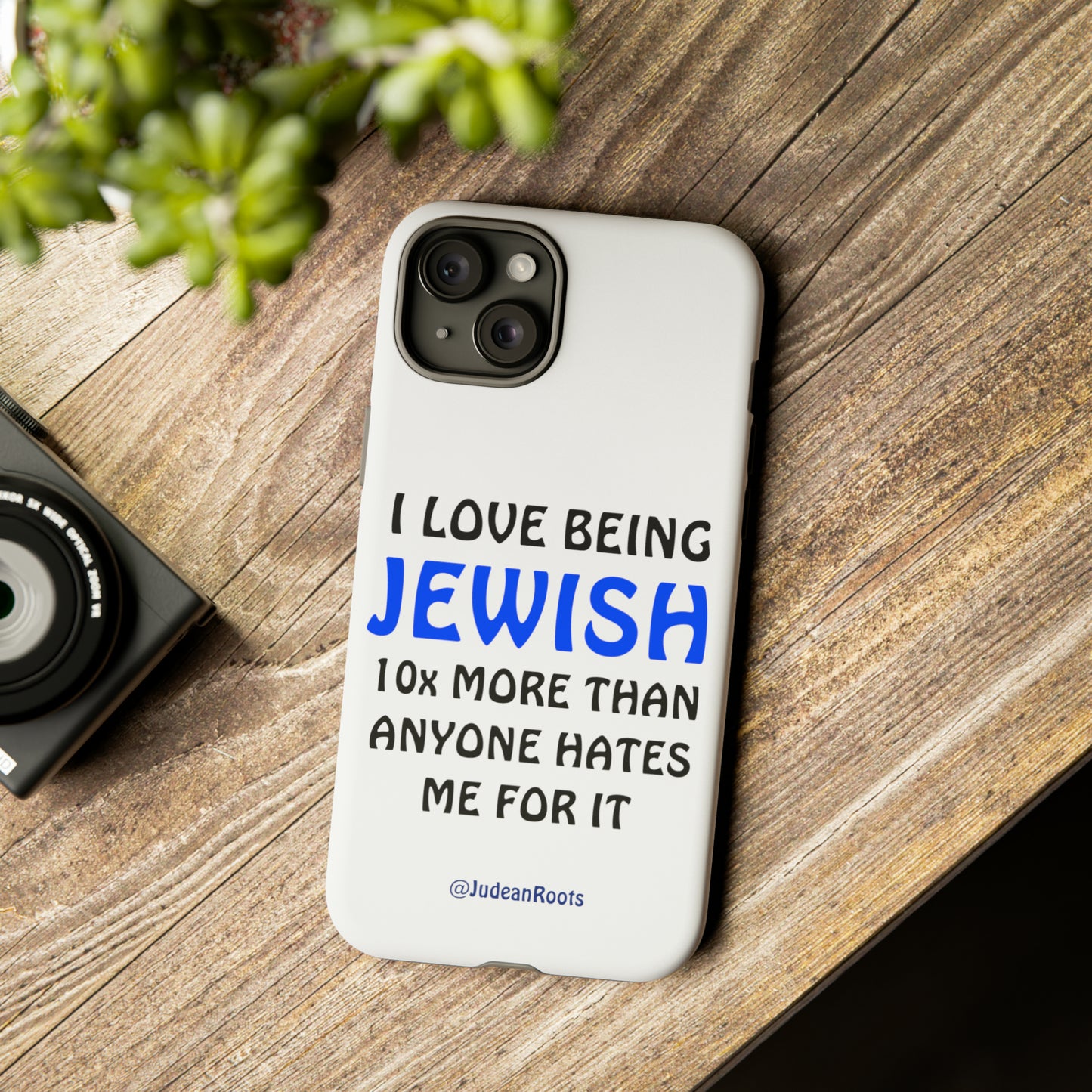 I love being Jewish - Tough Phone Cases