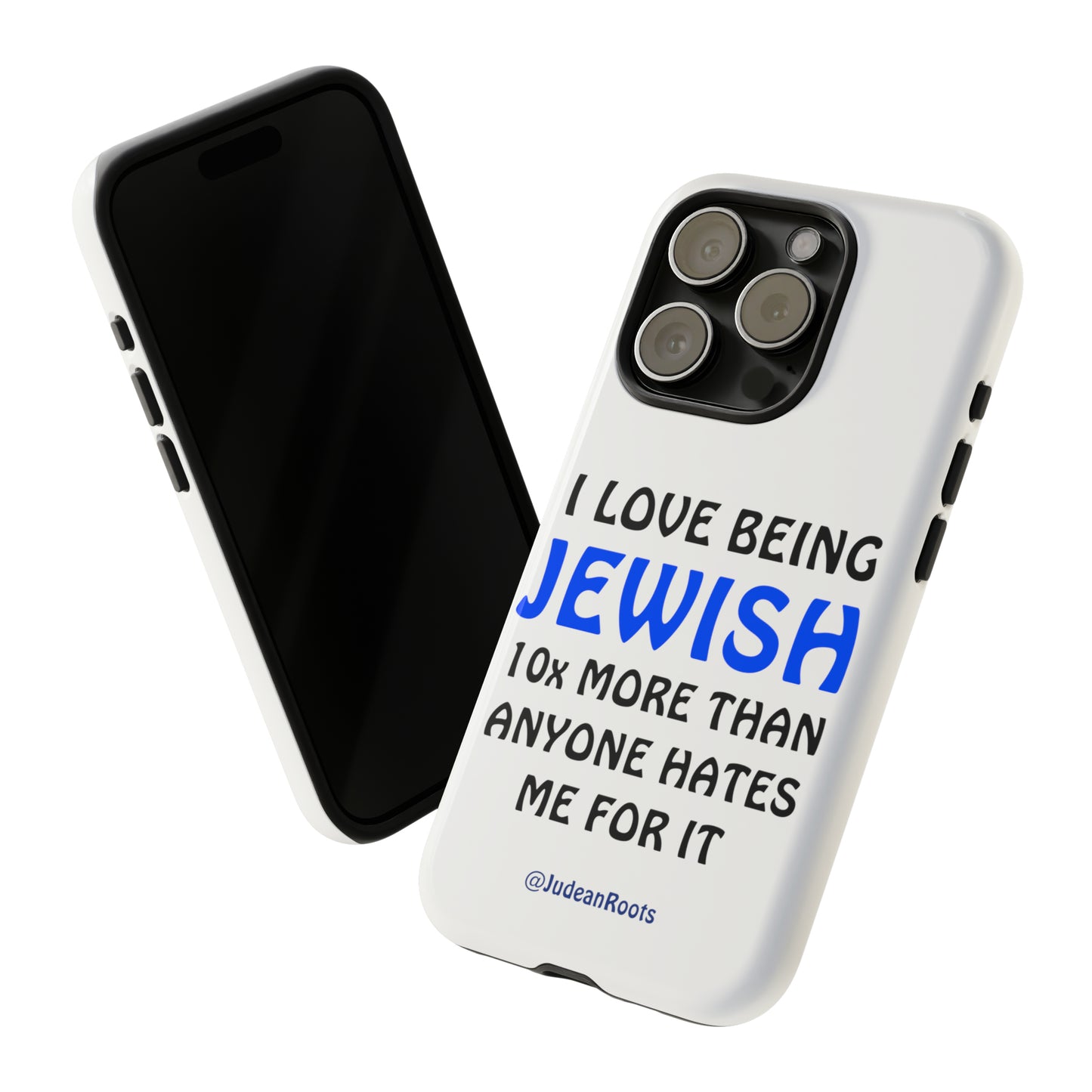 I love being Jewish - Tough Phone Cases