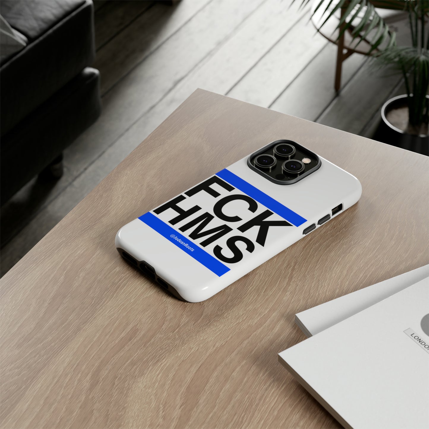 FCK HMS (blue) - Tough Phone Cases