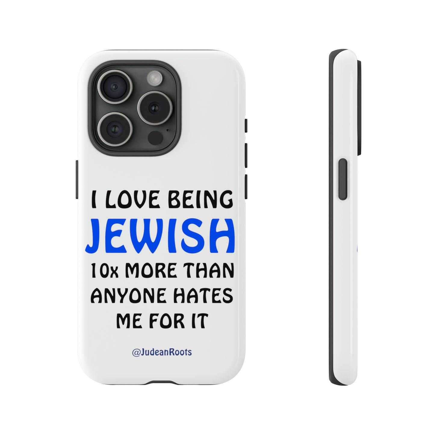 I love being Jewish - Tough Phone Cases