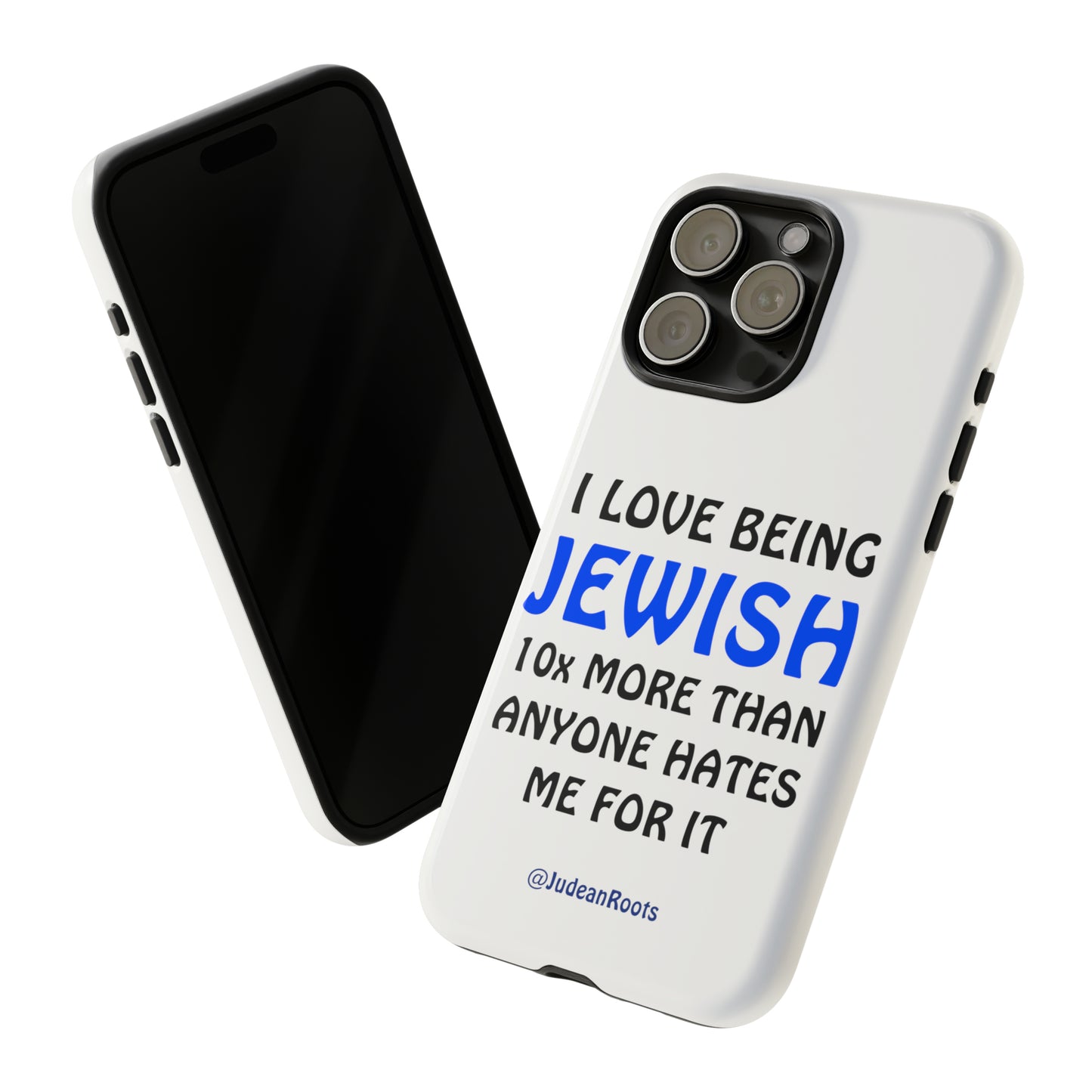 I love being Jewish - Tough Phone Cases