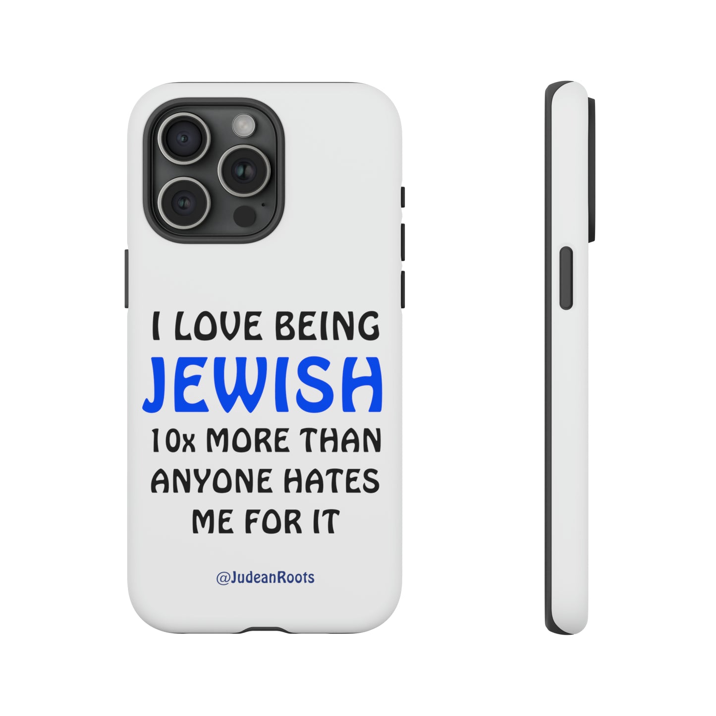 I love being Jewish - Tough Phone Cases