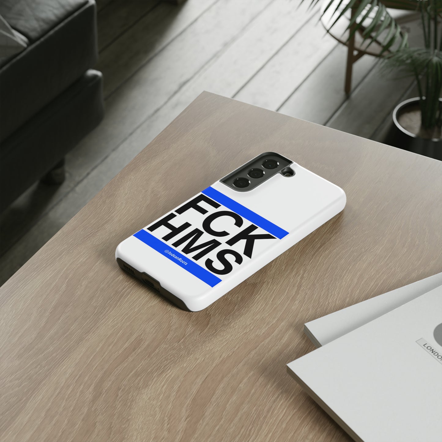 FCK HMS (blue) - Tough Phone Cases