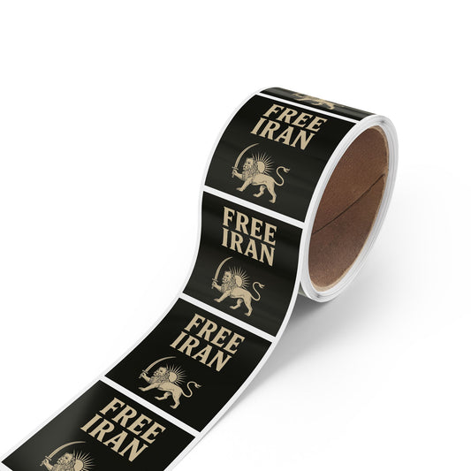 Free Iran - Sticker Rolls ($1.46 - $0.48 per sticker)