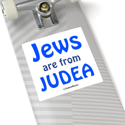 Jews are from Judea - Square Stickers