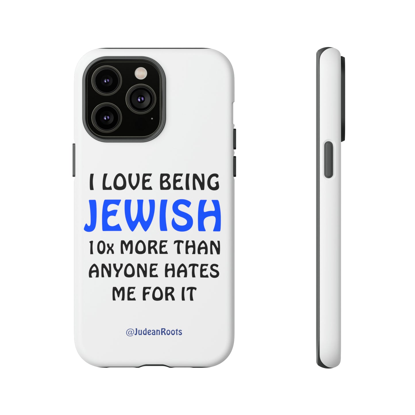 I love being Jewish - Tough Phone Cases