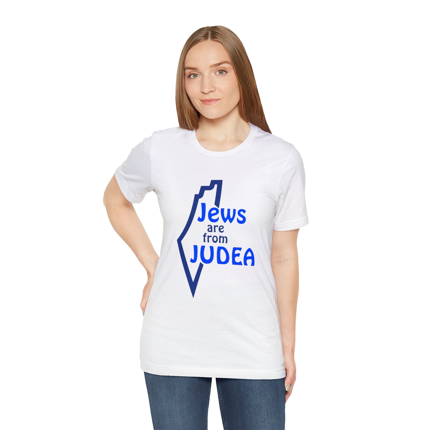 Jews are from Judea - Unisex Short Sleeve Shirt