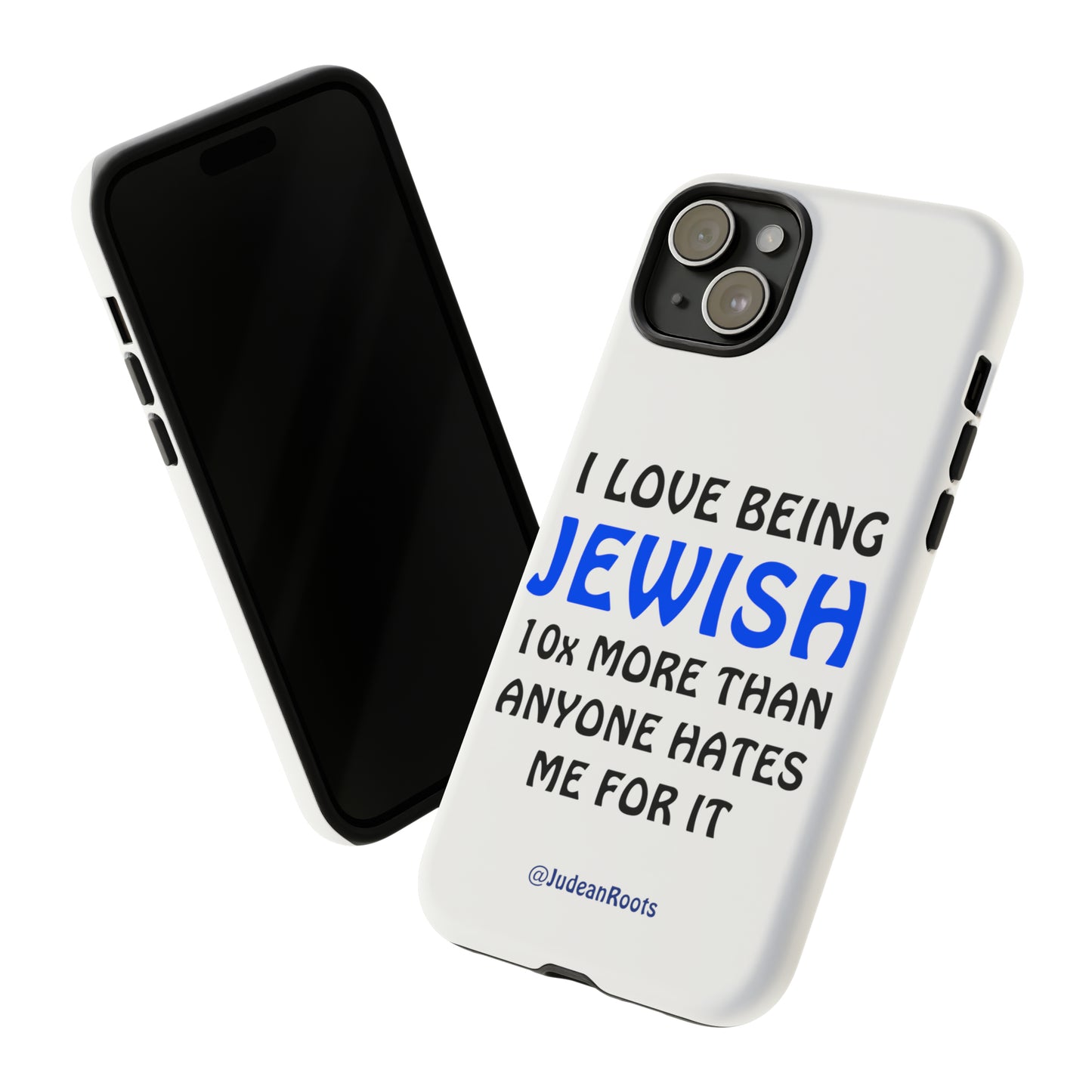 I love being Jewish - Tough Phone Cases