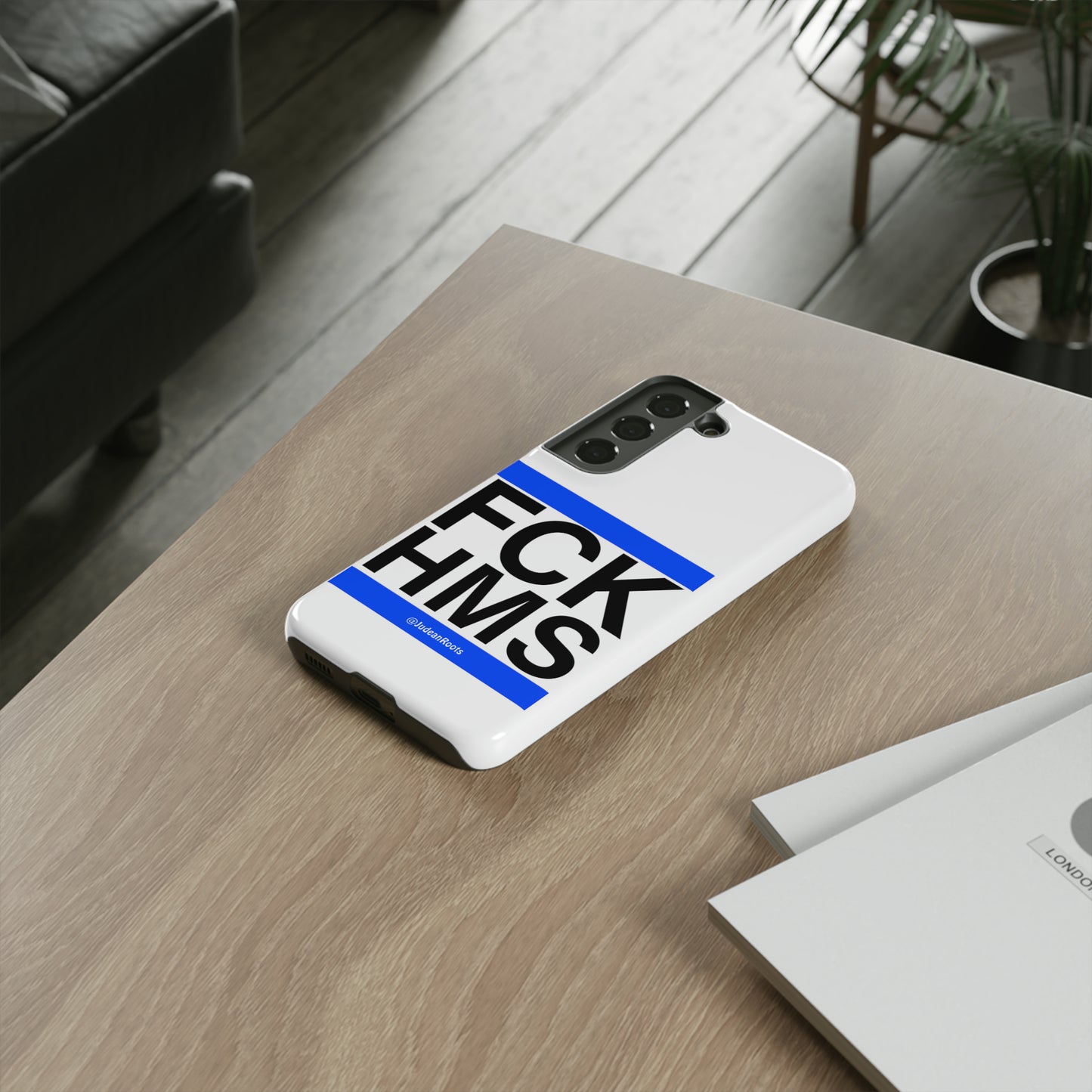 FCK HMS (blue) - Tough Phone Cases