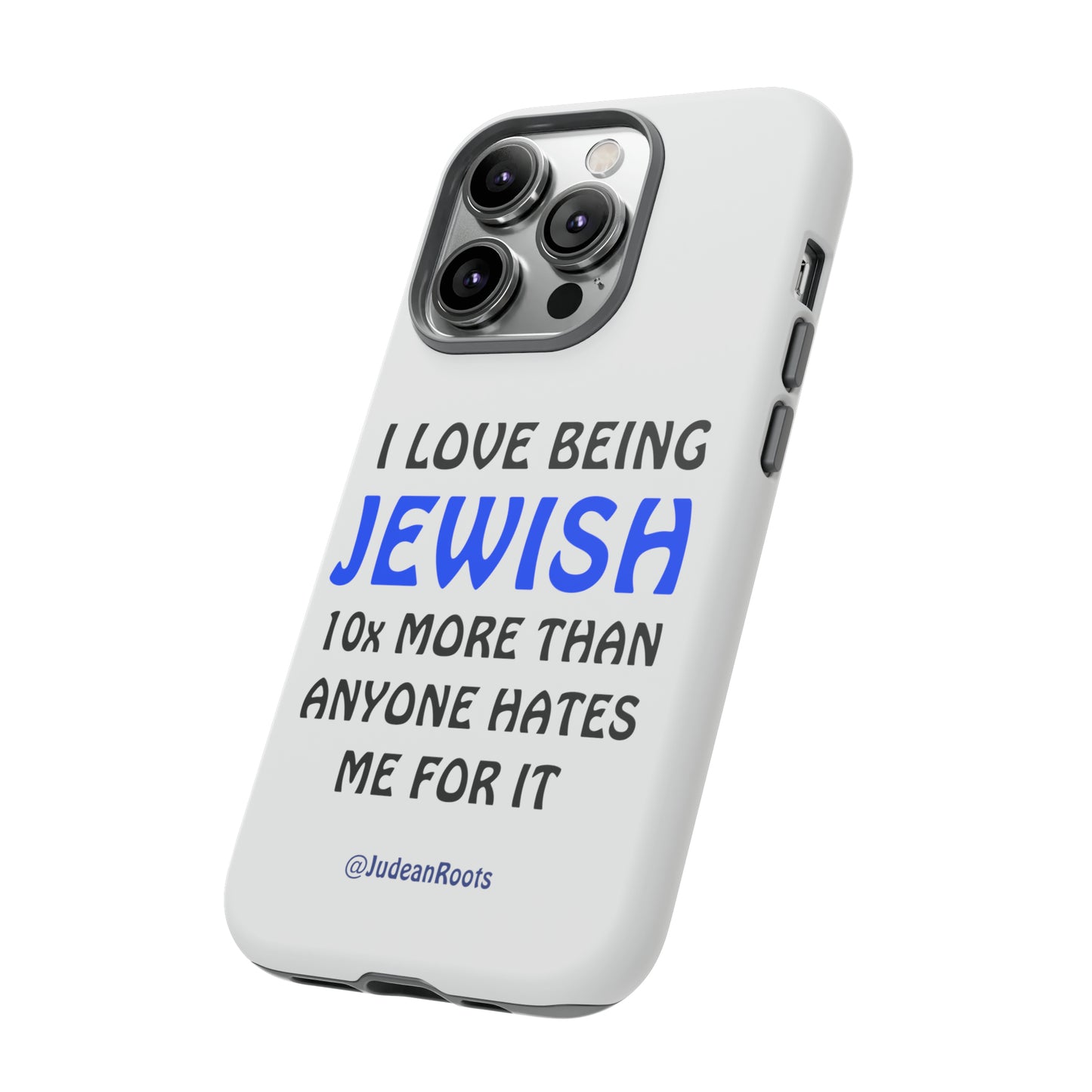 I love being Jewish - Tough Phone Cases