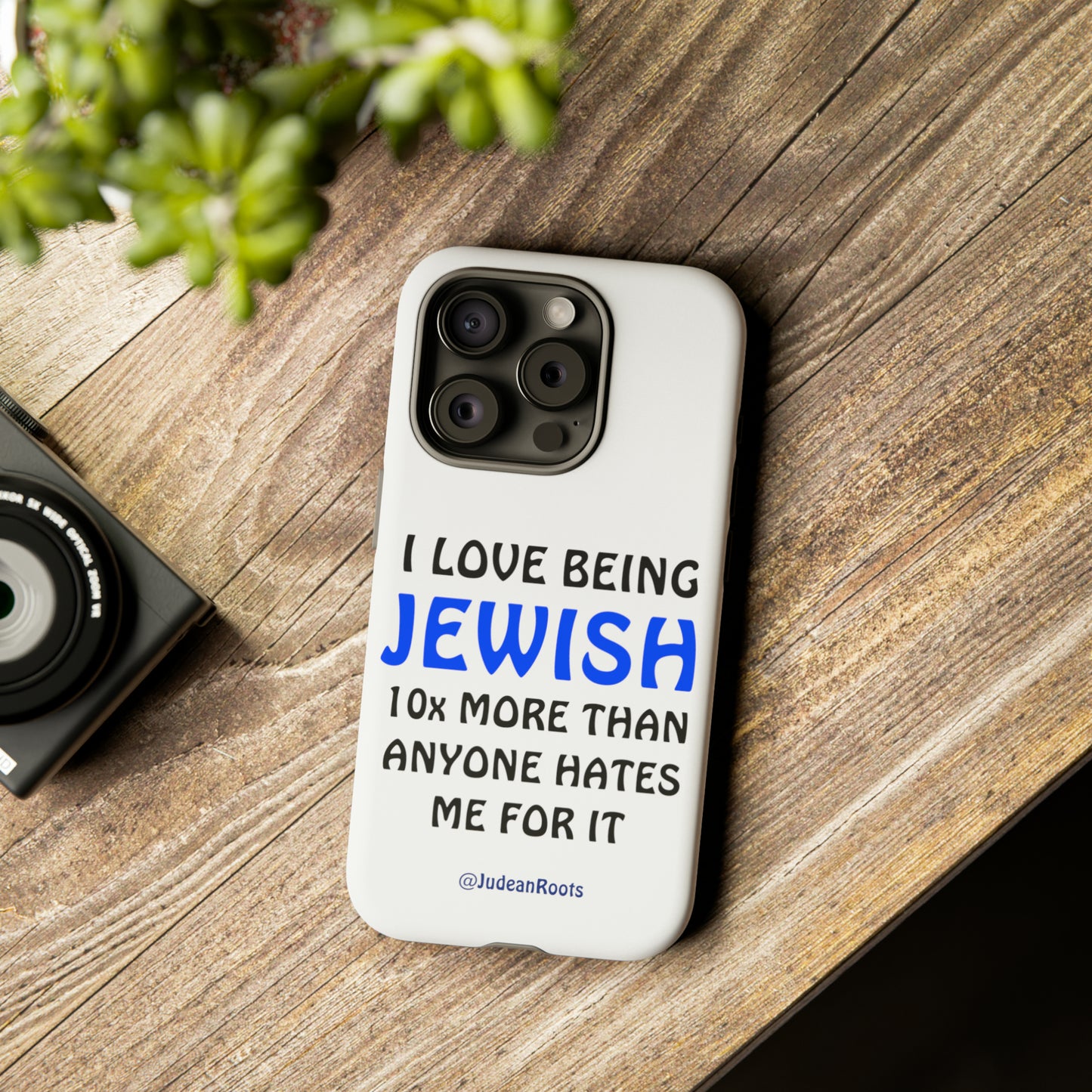 I love being Jewish - Tough Phone Cases