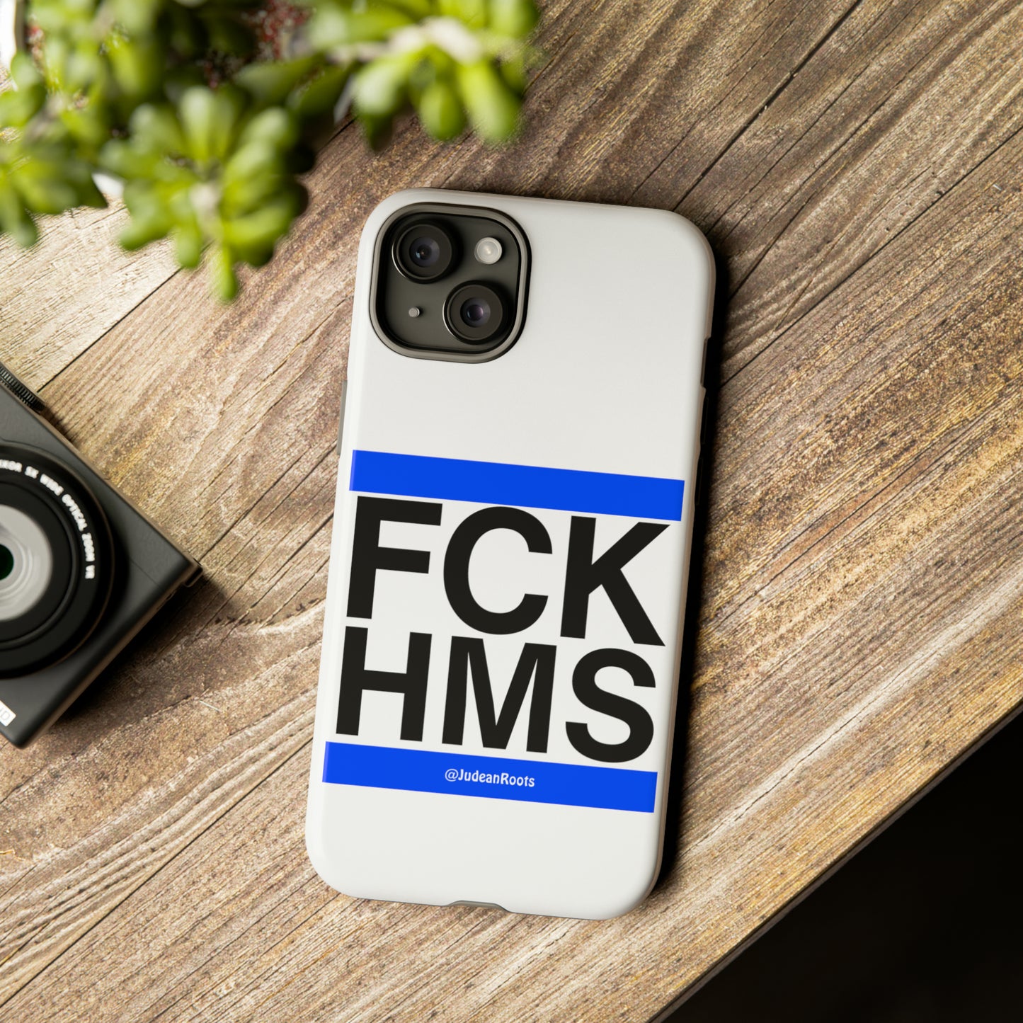 FCK HMS (blue) - Tough Phone Cases