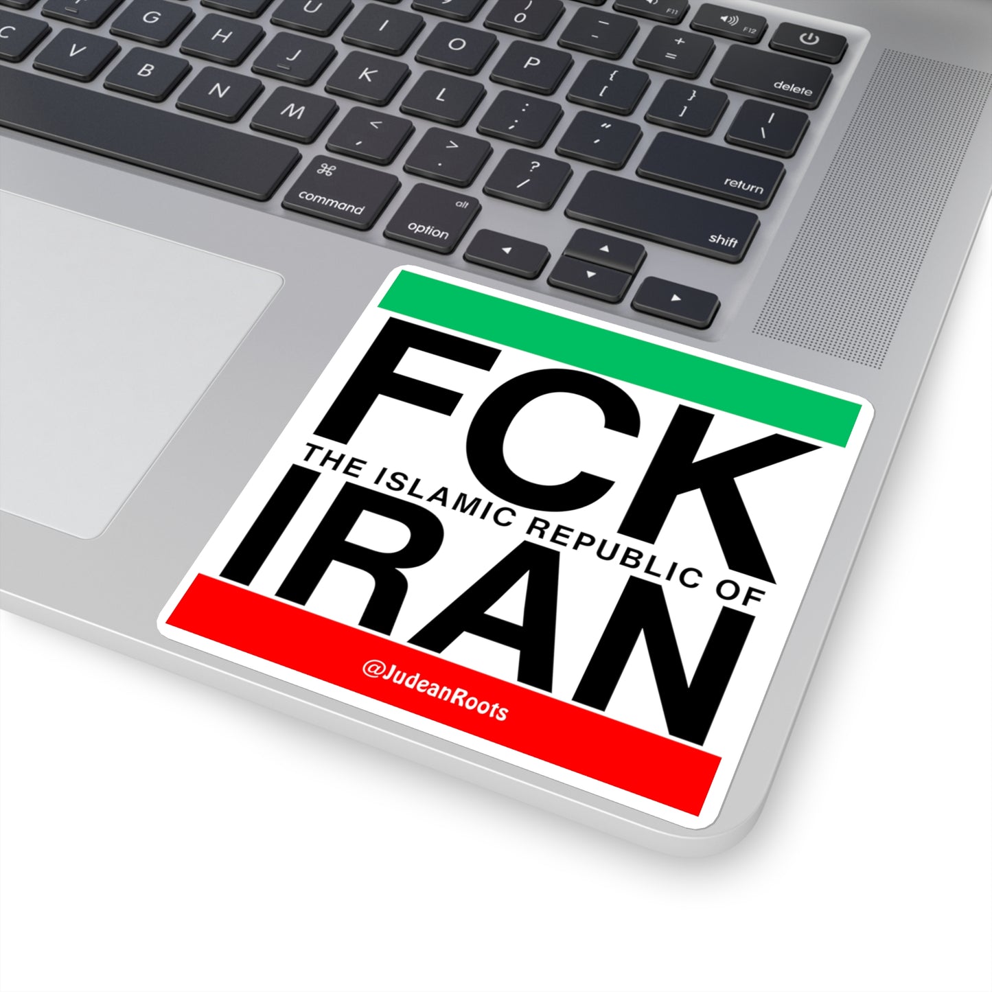 FCK IRAN - Square Stickers